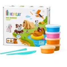 Hey Clay: Grande set di plastilina - Cani