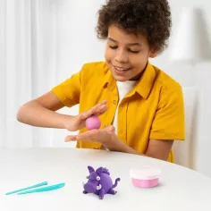 Hey Clay: Grande set di pasta da modellare con applicazione telefonica - Animali della foresta immagine 5