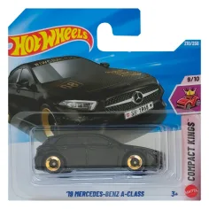 Hot Wheels: '19 Mercedes-Benz A-Class auto nera 1/64 - Mattel