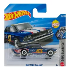Hot Wheels: 1963 Ford Galaxie macchina in miniatura 1/64 - Mattel
