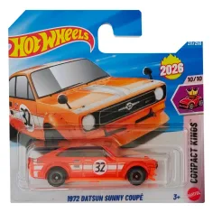 Hot Wheels: 1972 Datsun Sunny Coupé auto in miniatura 1/64 - Mattel