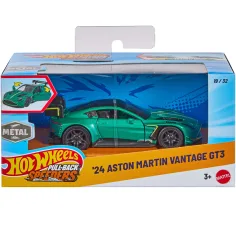 Hot Wheels: 2024 Aston Martin Vantage GT3 auto giocattolo a carica 1/43 - Mattel