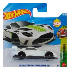 Hot Wheels: 2024 Aston Martin Vantage GT3 auto in miniatura bianca 1/64 - Mattel
