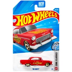 Hot Wheels: '55 Chevy auto in miniatura 1/64 - Mattel