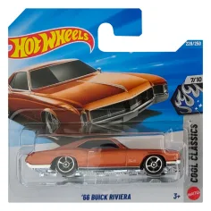 Hot Wheels: '66 Buick Riviera auto giocattolo marrone 1/64 - Mattel