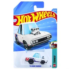 Hot Wheels: '70 Dodge Charger bianca macchina 1/64 - Mattel
