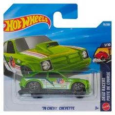 Hot Wheels: '76 Chevy Chevette verde macchina in miniatura 1/64 - Mattel