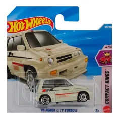 Hot Wheels: '85 Honda City Turbo II auto bianco 1/64 - Mattel