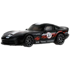 Hot Wheels: '96 Dodge Viper auto in miniatura nera 1/64 - Mattel
