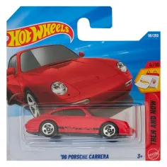 Hot Wheels: '96 Porsche Carrera rossa macchinina 1/64 - Mattel