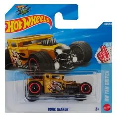Hot Wheels: Bone Shaker auto giallo 1/64 - Mattel