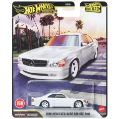 Hot Wheels Boulevard: 1989 Mercedes-Benz 560 SEC AMG auto in miniatura 1/64 -Mattel