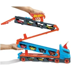 Hot Wheels: Camion di trasporto Ultimate 2 in 1 - Mattel immagine 3