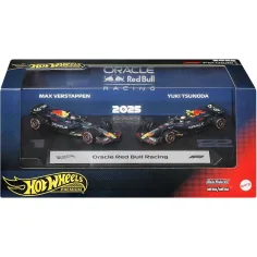 Hot Wheels F1 Macchinina 2-in-1 - Red Bull: Verstappen + Tsunoda - Mattel