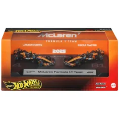 Hot Wheels F1 Macchinina 2-pack - McLaren: Norris + Piastri - Mattel