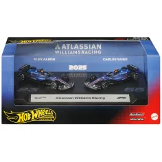 Hot Wheels F1 Macchinina 2-pack - Williams:sainz + Albon - Mattel