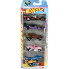 Hot Wheels: Let's Race 2 set di 5 macchinine 1/64 - Mattel
