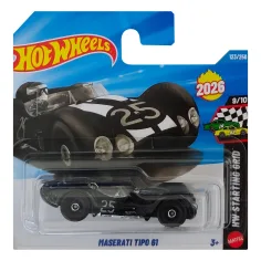 Hot Wheels: Maserati Tipo 61 auto nera 1/64 - Mattel