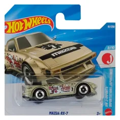 Hot Wheels: Mazda RX-7 auto in miniatura dorata 1/64 - Mattel