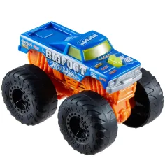 Hot Wheels Monster Trucks: Bigfoot 4x4x4 auto mostruoso con effetti luce e suono 1/43 - Mattel immagine 2