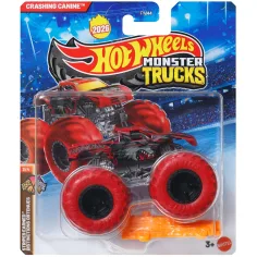 Hot Wheels Monster Trucks: Crashing Canine macchina in miniatura 1/64 – Mattel