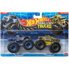 Hot Wheels Monster Trucks: Il pacchetto di auto 2 pezzi 909 vs Pure Muscle 1/64 - Mattel