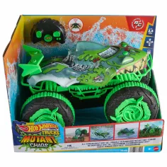Hot Wheels Monster Trucks Radiocomandato Amphibious Great Bite 1/15 - Mattel