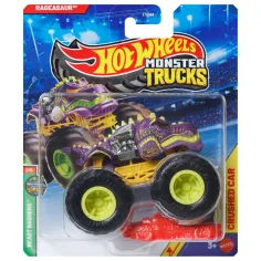 Hot Wheels Monster Trucks: Rageasaur camioncino 1/64 – Mattel