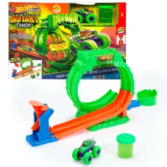 Hot Wheels Monster Trucks Slimehurok pista – Mattel immagine 2
