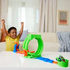 Hot Wheels Monster Trucks Slimehurok pista – Mattel immagine 3