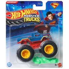 Hot Wheels Monster Trucks: Superman camioncino mostruoso 1/64 – Mattel