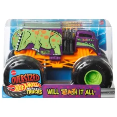 Hot Wheels Monster Trucks: Will Eat it all monster truck 1/24 – Mattel