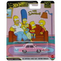 Hot Wheels Pop Culture: The Simpsons Family Car auto in miniatura 1/64 - Mattel immagine 1