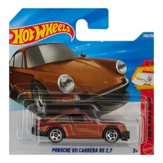 Hot Wheels: Porsche 911 Carrera RS 2.7 auto giocattolo marrone 1/64 - Mattel
