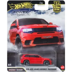 Hot Wheels Premium: Cool-tura 2019 Jeep Grand Cherokee Trackhawk macchina in miniatura 1/64 - Mattel