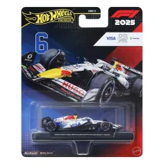 Hot Wheels Premium: Isack Hadjar Racing Bulls #6 Formula 1 macchinina 1/64 - Mattel
