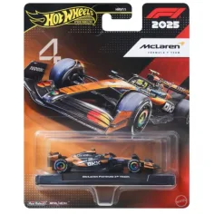 Hot Wheels Premium: McLaren Formula 1 team No.:4 macchina in miniatura 1/64 - Mattel