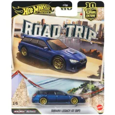 Hot Wheels: Premium Road Trip Subaru Legacy GT (BP) modellino in scala 1/64 – Mattel