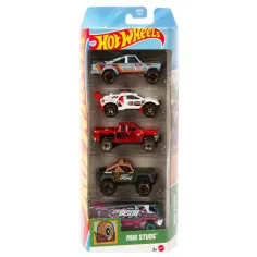 Hot Wheels: Set di 5 veicoli Mud Studs - Mattel