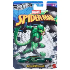 Hot Wheels Silver Series: Marvel Spider-Man Fish’d & Chip’d auto in miniatura 1/64 - Mattel