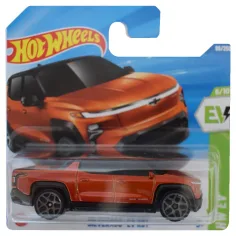 Hot Wheels: Silverado EV RST arancione auto in miniatura 1/64 - Mattel