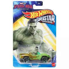 Hot Wheels: Superstar Speeders Spider-Man Hulk macchinina 1/64 - Mattel