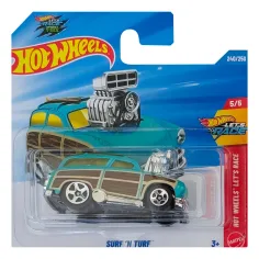 Hot Wheels: Surf 'N Turf blu macchina 1/64 - Mattel