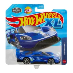 Hot Wheels XL: 2016 Ford GT Race macchina in miniatura 1/43 - Mattel