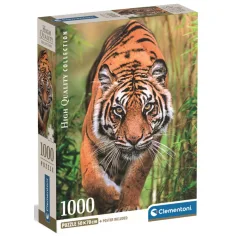 HQC Attacco tigre puzzle 1000 pezzi - Clementoni