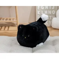 Huggy Luv: Peluche interattivo con suono - gatto nero immagine 4