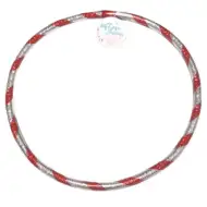 Hula hoop 37 cm di colore lilla-argento