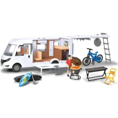 Hymer Camping Van camper con accessori 30cm - Dickie Toys immagine 4