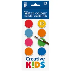 ICO: Creative Kids acquerelli 12 pezzi 28mm immagine 1