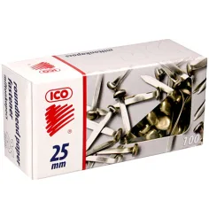 ICO: Milton fermaglio 25mm 100pz